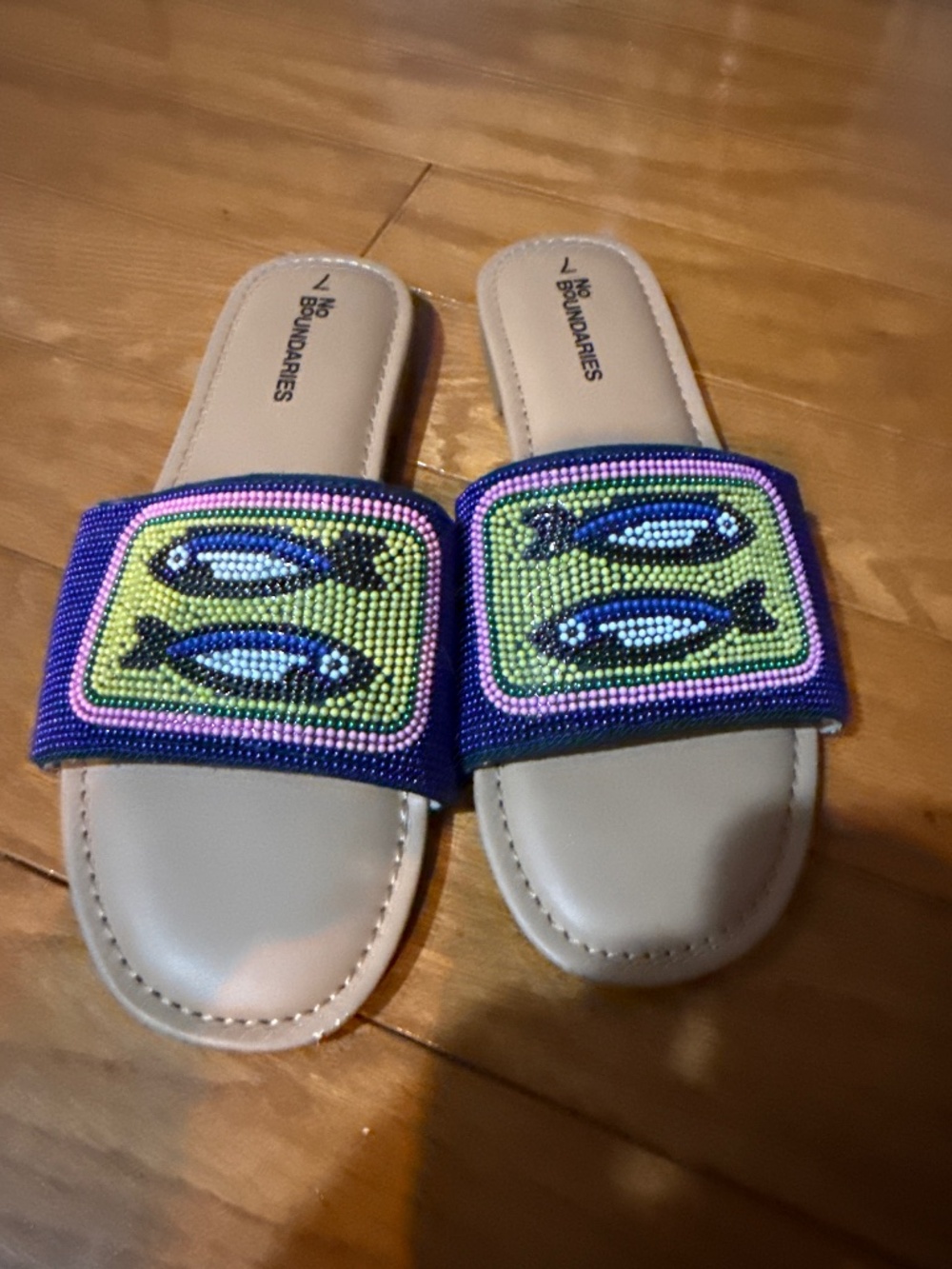 Fish shoes flip flops